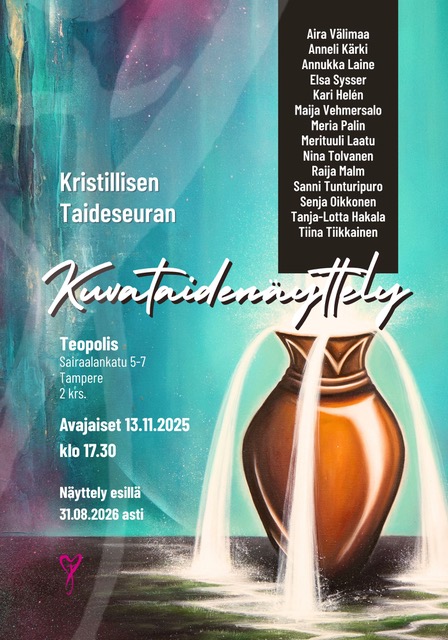 Kristillinen Taideseura kuvataidenäyttely 2025 Teopolis